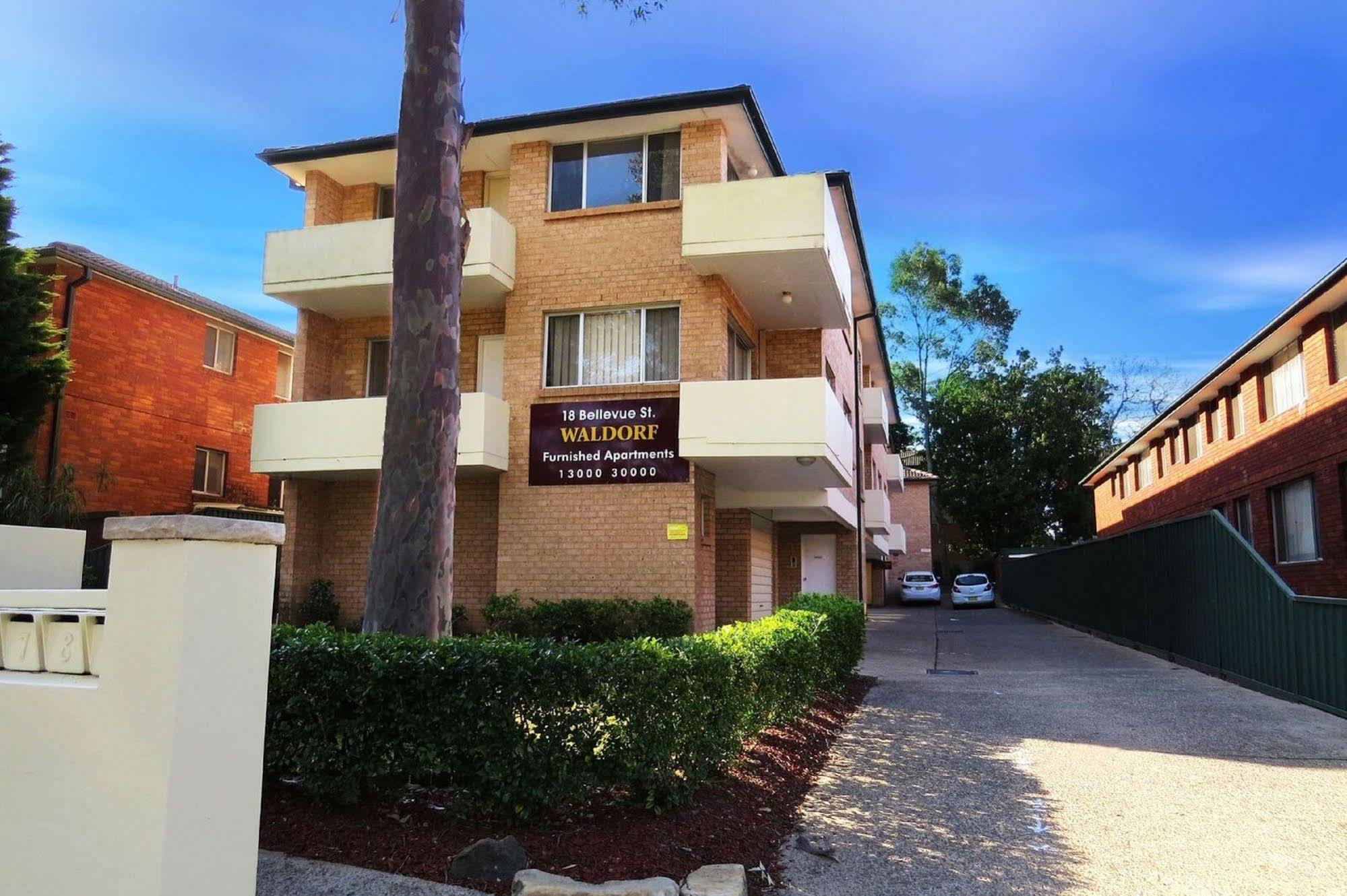 North Parramatta Serviced Apartments - Bellevue Street 悉尼 外观 照片